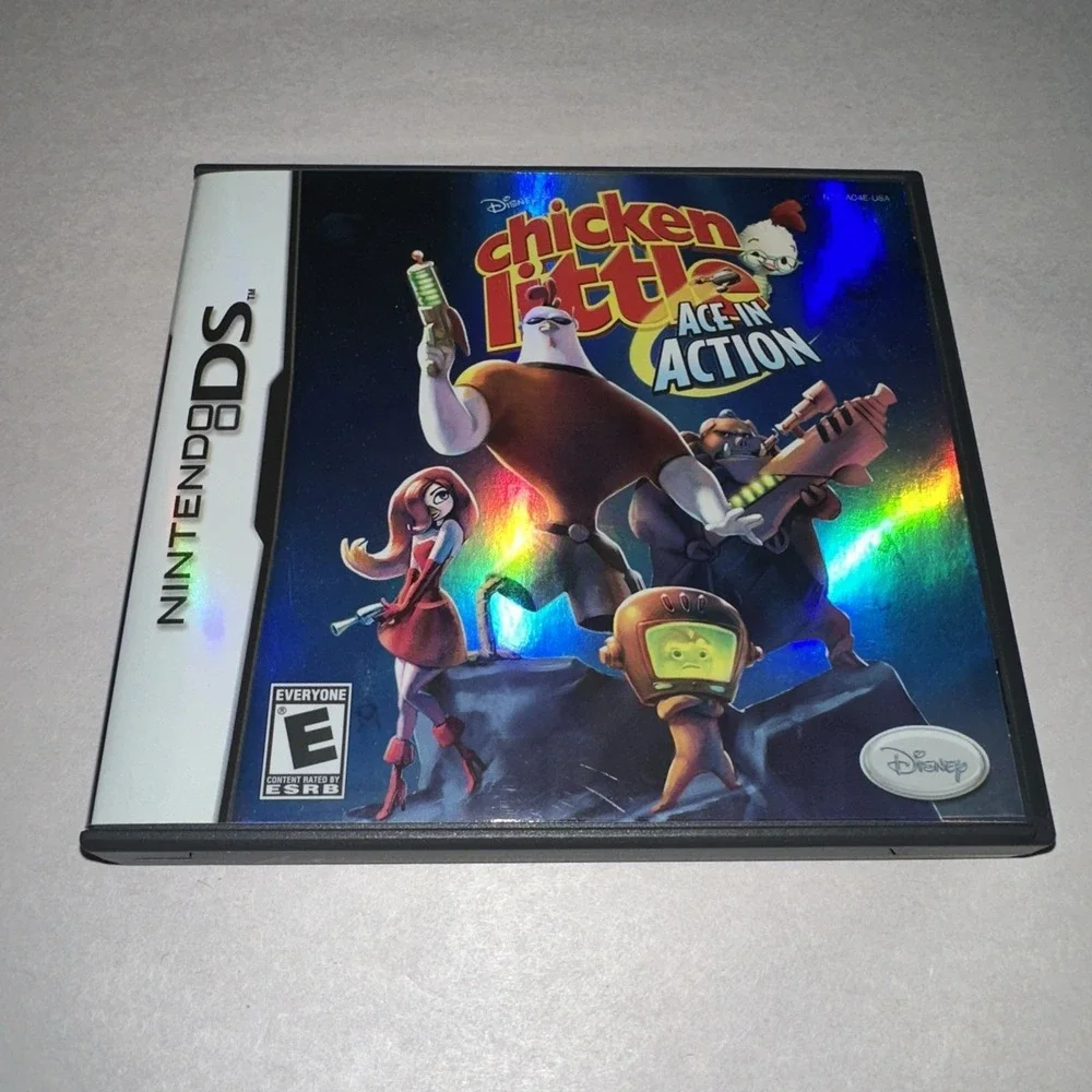 Disney's Chicken Little: Ace in Action (Nintendo DS, 2006) Complete CIB